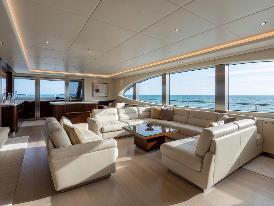 Feedhouse Urban Villa 48 interior lounge and panoramic deck